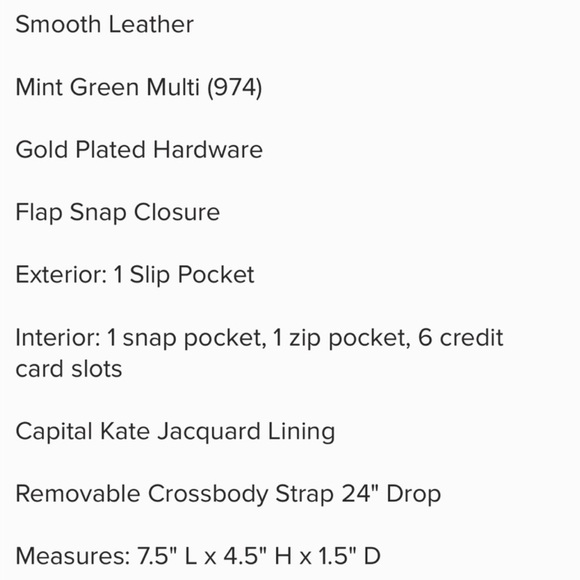 NIP Kate Spade New Horizons Crossbody - Picture 3 of 6